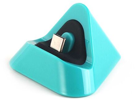 Mini Opladen Dock Voor Schakelaar Lite Opladen Stand Voor Nintendo Schakelaar Lite Charger Base Stand Ondersteuning Compact Game Accessoires blauw