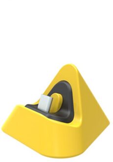 Mini Opladen Dock Voor Schakelaar Lite Opladen Stand Voor Nintendo Schakelaar Lite Charger Base Stand Ondersteuning Compact Game Accessoires geel