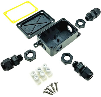 Mini Outdoor Waterproof Junction Box Plastic Outdoor Cable Waterproof Junction Box Electrical Junction Box