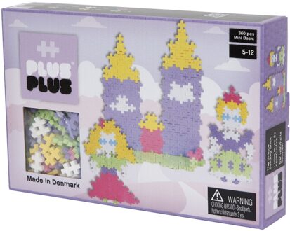 Mini Pastel Plus-Plus Kasteel: 360 stuks