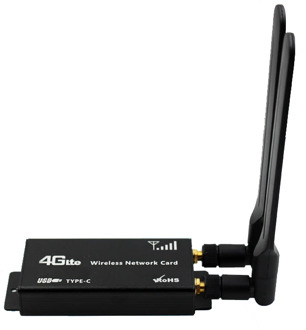 Mini PCIe to USB 3G 4G modem shell case enclose housing development board for Quectel LTE Cat6 mini pcie module EP06-E EP06-A