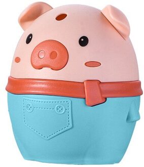 Mini Piggy Automatische Pop-Up Tandenstoker Houder Draagbare Tandenstoker Container Restaurant Keuken Tafel Decor Tandenstoker Opbergdoos groen