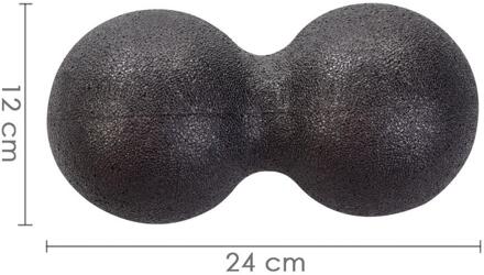 Mini Pinda-vorm Fascia Self-massage Nek Armen Kalf Relax Spier Bal Schouder Terug Benen Revalidatie Training Bal duo Ballen 24cm 1stk