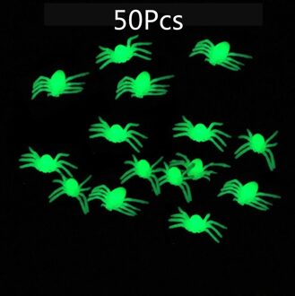 Mini Plastic Spider Prank Grapje Verjaardag Speelgoed Diy Party Decoratieve Props 50stk Fluorescence