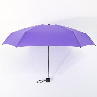 Mini Pocket Paraplu Vrouwen Uv Kleine Paraplu 180G Regen Vrouwen Waterdichte Mannen Parasol Handig Meisjes Reizen Parapluie Kid Paars