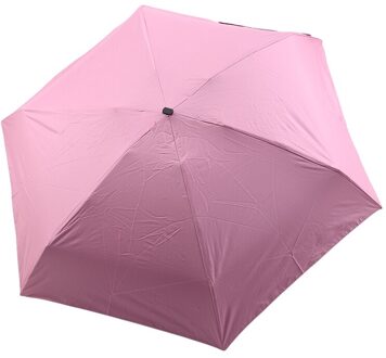 Mini Pocket Paraplu Vrouwen Uv Kleine Paraplu Regen Vrouwen Waterdichte Mannen Parasol Handig Meisjes Reizen Parapluie roze