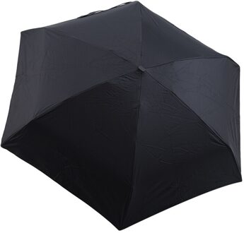 Mini Pocket Paraplu Vrouwen Uv Kleine Paraplu Regen Vrouwen Waterdichte Mannen Parasol Handig Meisjes Reizen Parapluie zwart