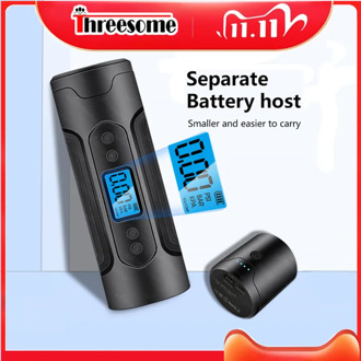 Mini Portable Car Electrical Air Pump Wireless Tire Inflator Pump for Car Motorcycle Bicycle Ball Swimming ring Inflatable Pump