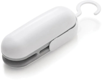 Mini Portable Food Sealer Machine Handheld Food Snacks Packaging Vacuum Plastic Bag Heat Sealing Machine Closing Capper