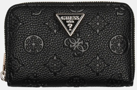 Mini-Portefeuille Cresidia 4G-Logo Peony Zwart - T/U