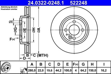 Mini Powerdisc Remschijf 24032202481