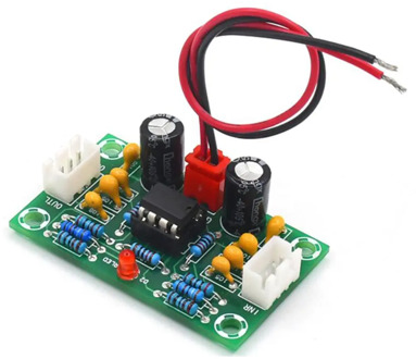 Mini preamp Op amp module amplifier dual channel NE5532 preamplifier tone board 5 times wide voltage 12-30V G10-004