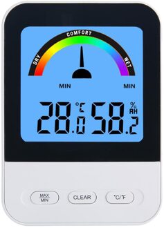 Mini Pro Lcd Thermometer Hygrometer Reizen Temperatuur Vochtigheid Monitor