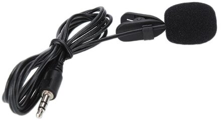 Mini Professionals Auto Audio Microfoon 3.5Mm Jack Plug Mic Mini Wired Externe Microfoon Voor Pc Auto Dvd Radio