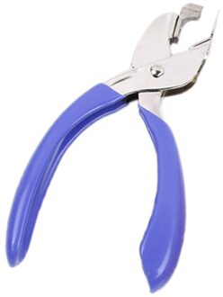 Mini Professionele Handheld Blijvende Trek Extractor Nietmachine Binding Tool Heavy Duty Duurzaam Comfortabele Metalen Nietje Remover blauw