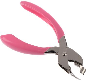 Mini Professionele Handheld Blijvende Trek Extractor Nietmachine Binding Tool Heavy Duty Duurzaam Comfortabele Metalen Nietje Remover roze