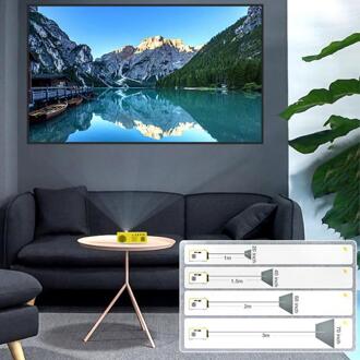 Mini Projector 1080P 1920*1080 Resolutie Usb Audio Draagbare 3D Kantoor Media Video Player Draadloze Draagbare Voor Kantoor projector