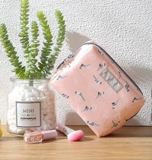Mini Purse Toilettas Zoete Bloemen Cosmetische Tas Reizen Waszak Organisator Draagbare Beauty Pouch Kit Make Pouch Make Up