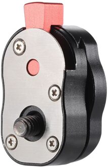 Mini Quick Release Plaat voor LCD Monitor Magic Arm LED light Camera Camcorder Rig