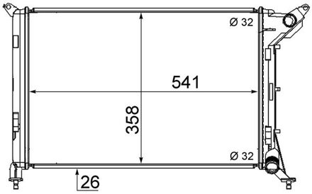 Mini Radiateur CR1470000S