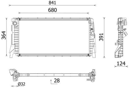 Mini Radiateur CR2747000P