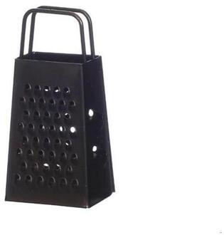 Mini rasp voor amberblokjes/geurblokjes - zwart - kleine rasp - Raspen