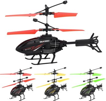 Mini Rc Infraed Inductie Helikopter Vliegtuigen Knipperlicht Speelgoed Kerstcadeau Accessoires Kids Juguetes Brinquedos Игрушки