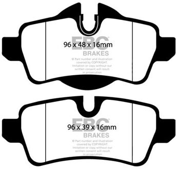 Mini Remblokkenset, schijfrem DP1931