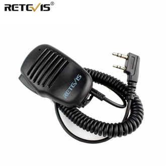 Mini Remote Speaker Microphone Side PTT 2Pin TK Plug For Kenwood TYT Baofeng UV-5R 888S Retevis RT5R H777 RT21 RT22 RT3 RT81 RT5
