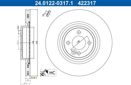 Mini Remschijf 24012203171