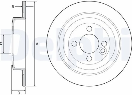 Mini Remschijf BG4560C