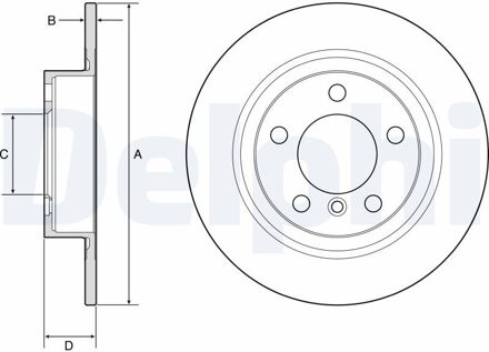 Mini Remschijf BG4916C