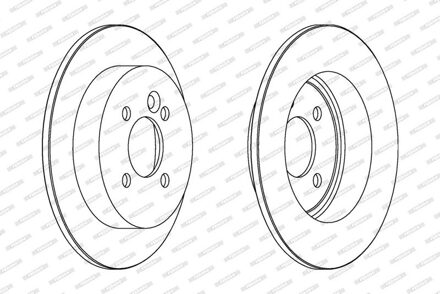 Mini Remschijf DDF1128C