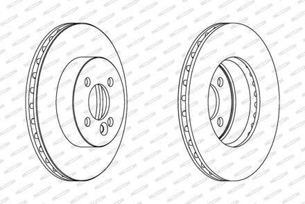 Mini Remschijf DDF1617C