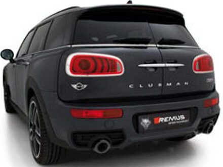 Mini Remus cat-back-systeem passend voor L+R Mini Clubman S F54 5-drs 2016=> 7562161500