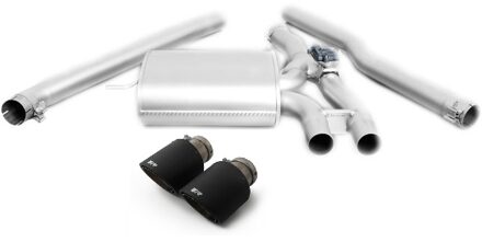Mini Remus uitlaat passend voor (cat-back) passend voor Mini Cooper S (JCW) F56/F57 - Carbon 756215397002670CSR