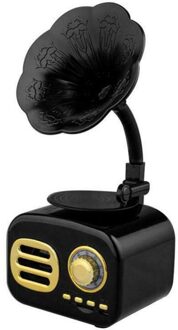 Mini Retro Hout Bluetooth Speaker Draadloze Luidspreker Tf Radio Muziek Subwoofer Колонка 01
