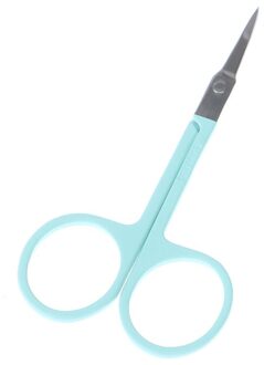 Mini Roestvrij Staal Kleine Nail Gereedschap Schaar Manicure Voor Wenkbrauw Neus Wimper Cuticle Schaar Gebogen Pedicure Make-Up Tool 3