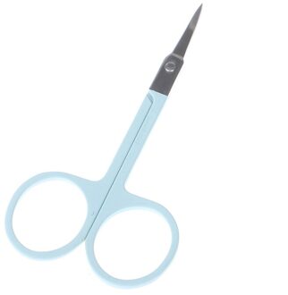 Mini Roestvrij Staal Kleine Nail Gereedschap Schaar Manicure Voor Wenkbrauw Neus Wimper Cuticle Schaar Gebogen Pedicure Make-Up Tool 4