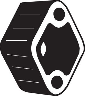 Mini Rubberstrip, uitlaatsysteem 255884