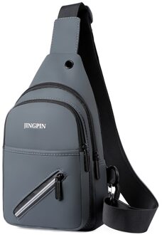 Mini Rugzak Borst Bolsas Feminina Waterdicht Plecak Damski Crossbody Schouder Bolsos De Marca Sling Bag Voor Mannen Daypacks stijl 2 grijs