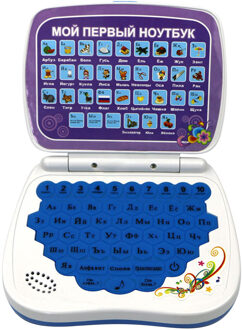 Mini Russische Taal Leren Machine Kids Laptop Speelgoed Kinderen Leren Educatief Laptop Speelgoed Leren Machine speelgoed