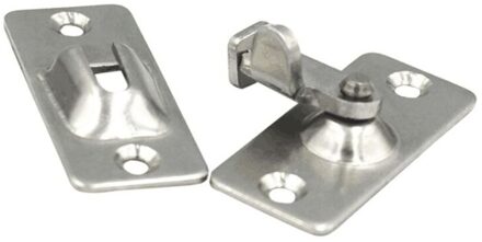 Mini Rvs 90 Graden Haakse Gesp Haak Lock Bolt Voor Deur Klink A6HD