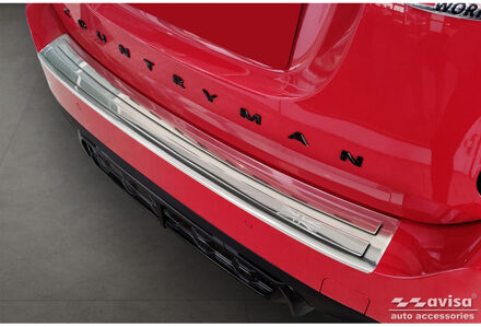 Mini RVS Achterbumperprotector passend voor Mini Countrymann F60 FL 2020-2023 'British Flag' AV235539