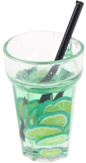 Mini Schaal 1:12 Hars Cup Drink Voor Poppenhuis Miniatuur Speelgoed Pop Voedsel Keuken Accessoires Salet GN