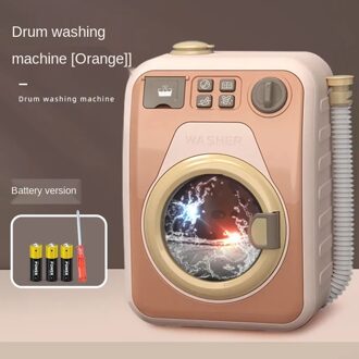 Mini Schoonmaken Speelgoed Set Simulatie Kleine Huishoudelijke Apparaten Serie Kleine Wasmachine Schoner Speelhuis Pop Set 2