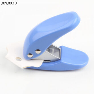 Mini Scrapbooking Card Paper Cutter Hand Punch Gat Cirkel Gat Confetti DIY Craft Kantoorbenodigdheden Hand Perforator