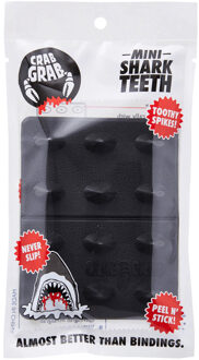 Mini Shark Teeth Grip Sticker Snowboard Accessoires 1 Zwart