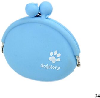 Mini Siliconen Hond Trein Voedsel Snacks Zakken Bag Walking Dog Training Voedsel Opslag Taille Pet Travel Outdoor Product Supply Blauw