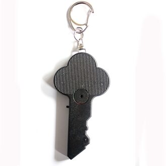 Mini Smart Key Finder Locator Whistle Sound Control Anti-verloren Sleutelhanger Afstandsbediening Door Geluid, kleine Formaat Draagbare, Handig zwart